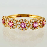 Anillo Churumbela Tupido 1.8gr / T6 / Oro Amarillo 18K