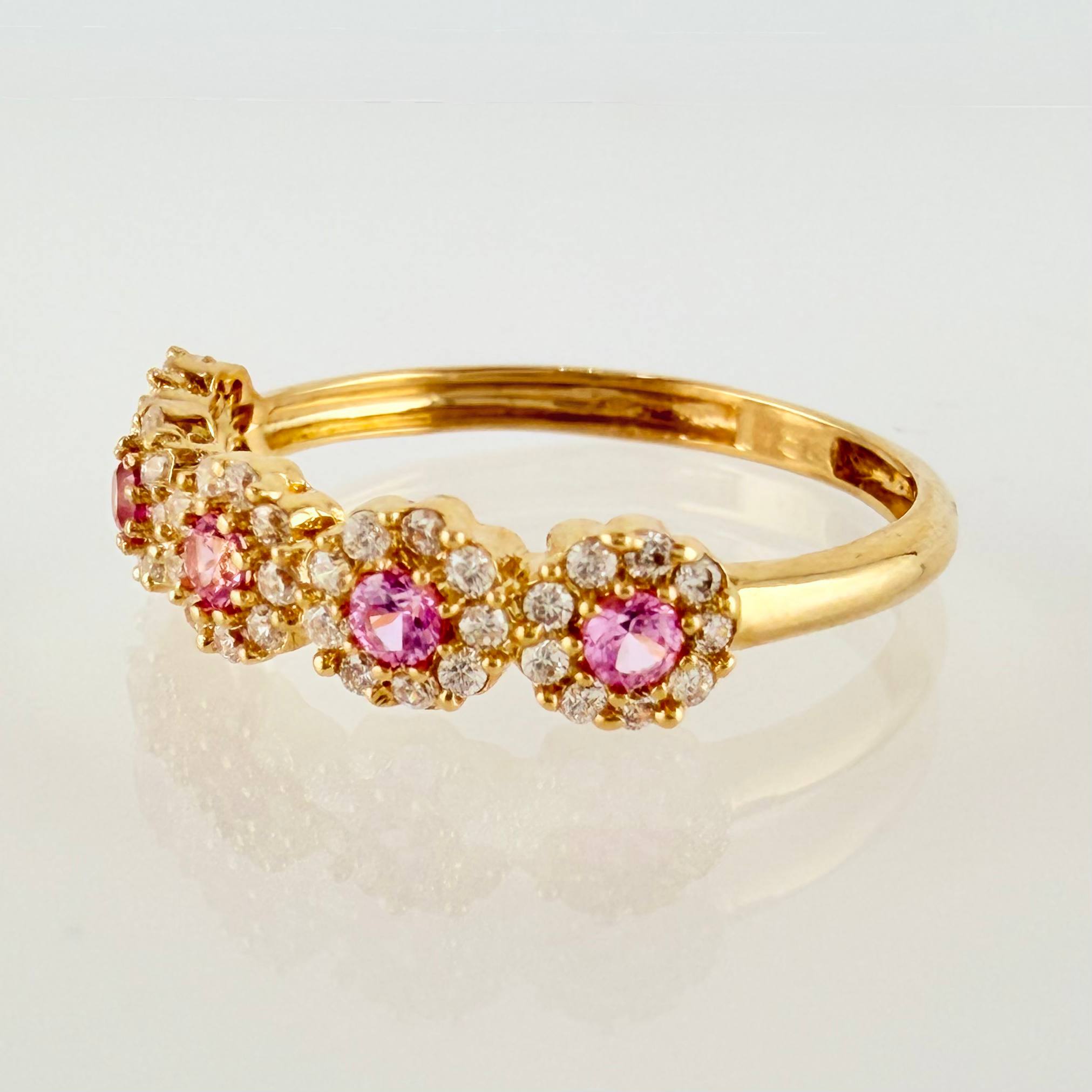 Anillo Churumbela Tupido 1.8gr / T6 / Oro Amarillo 18K