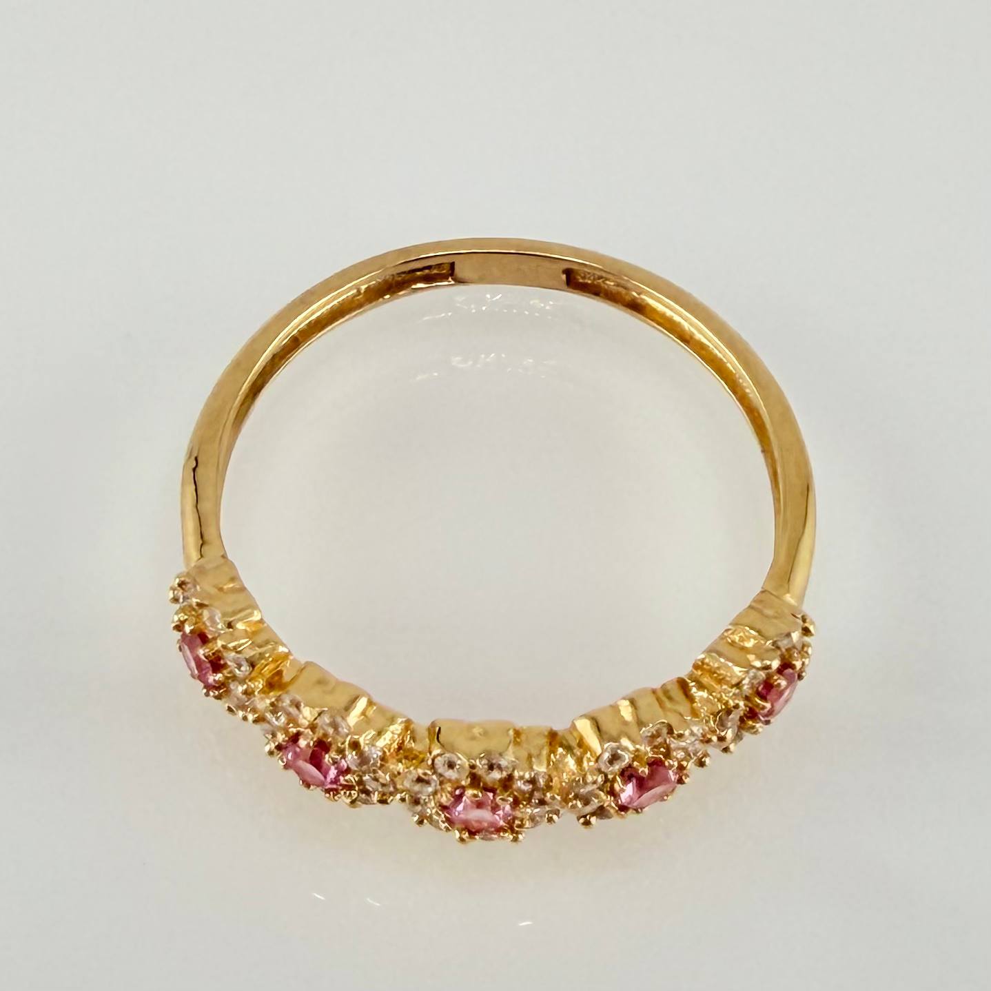 Anillo Churumbela Tupido 1.8gr / T6 / Oro Amarillo 18K