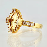 Anillo Virgen Milagrosa 3.8gr / T6 3/4 / Oro Amarillo 18K