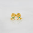 Topos Libelula 0.65 g / 6.3 mm Oro Amarillo 18K
