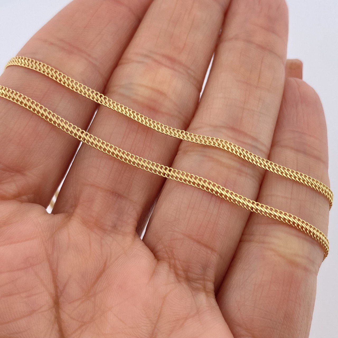 Cadena Sedusa 2.15gr / 45.5cm / Oro Amarillo +3 18K &