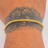 Pulso Franco 2.9gr / 20.5cm / Oro Amarillo +3 14K Italy $