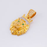 Dije Cabeza León 3.55 g / 2.5 cm Oro Amarillo 18K