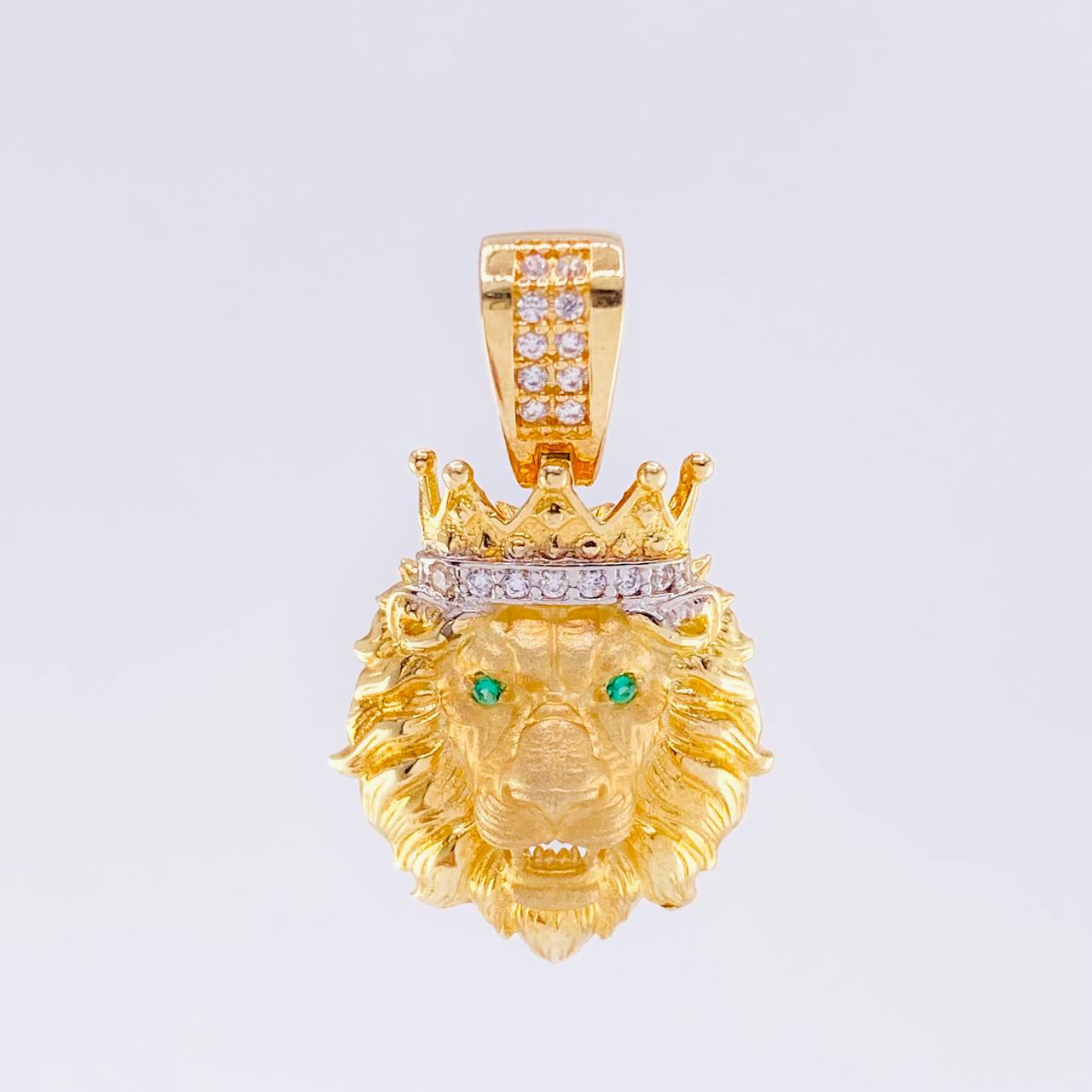 Dije Cabeza León 3.55 g / 2.5 cm Oro Amarillo 18K