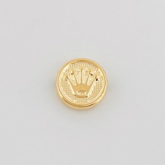 Herraje Sello Corona 0.5g / 1cm Oro Amarillo 18K