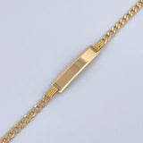 Pulso Cubano 1.7gr / 16cm / +1 Oro 18K &