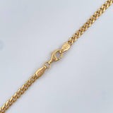 Cadena Cubana 14.05gr / 60cm / +0Oro 18K $