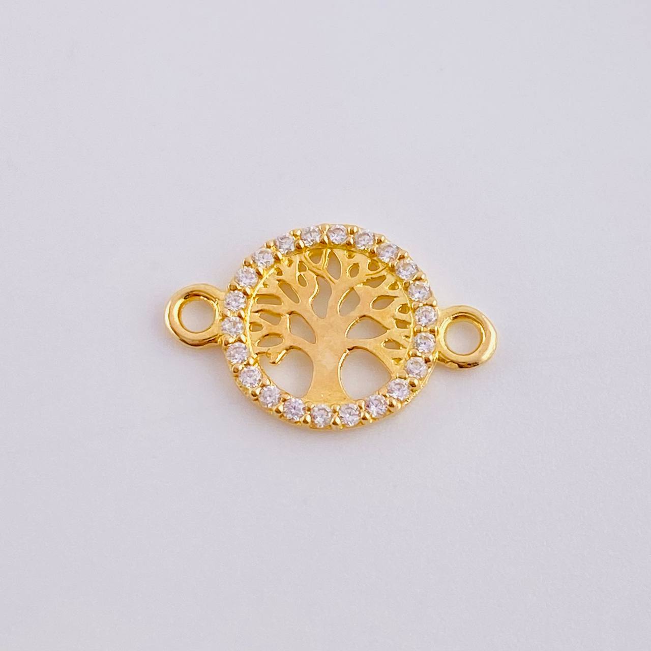 Herraje Arbol De La Vida 0.6 g / 1,5 cm Oro Amarillo 18K