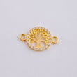 Herraje Arbol De La Vida 0.6 g / 1,5 cm Oro Amarillo 18K