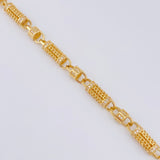 Cadena Rustica Malla Cilindrica 60 g / 65 cm / 5.7 mm Oro Amarillo 18K