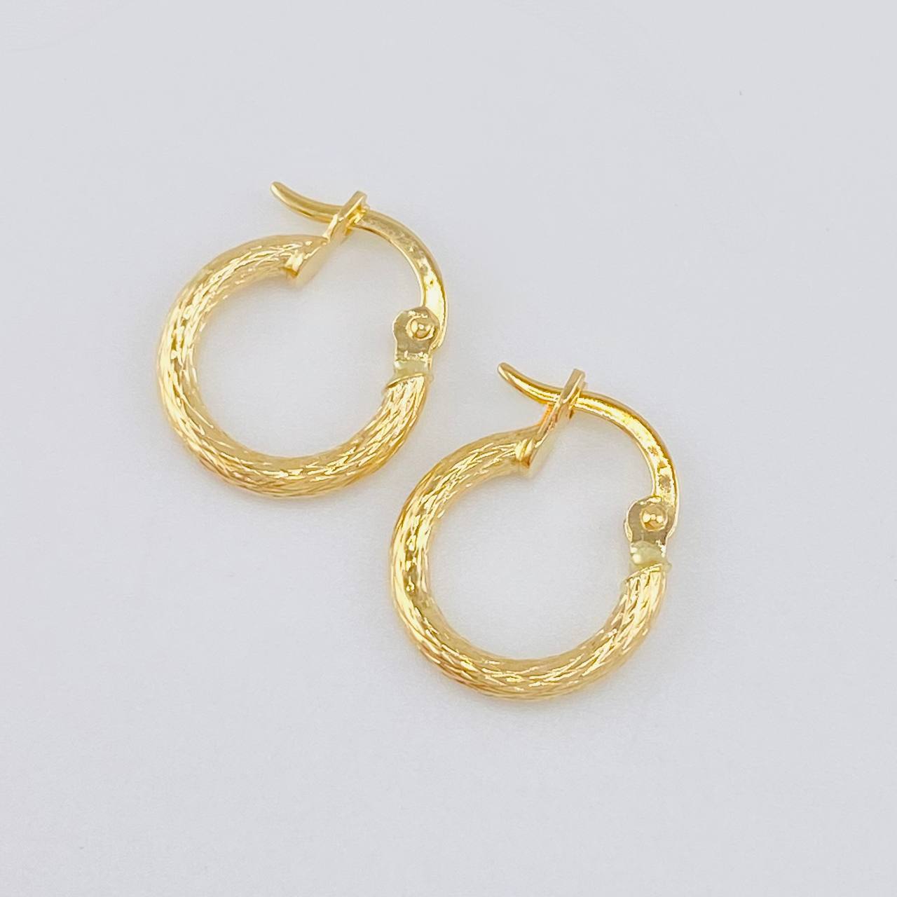 Candongas Leonore 0.9 g / 1.5 cm Oro Amarillo 18K