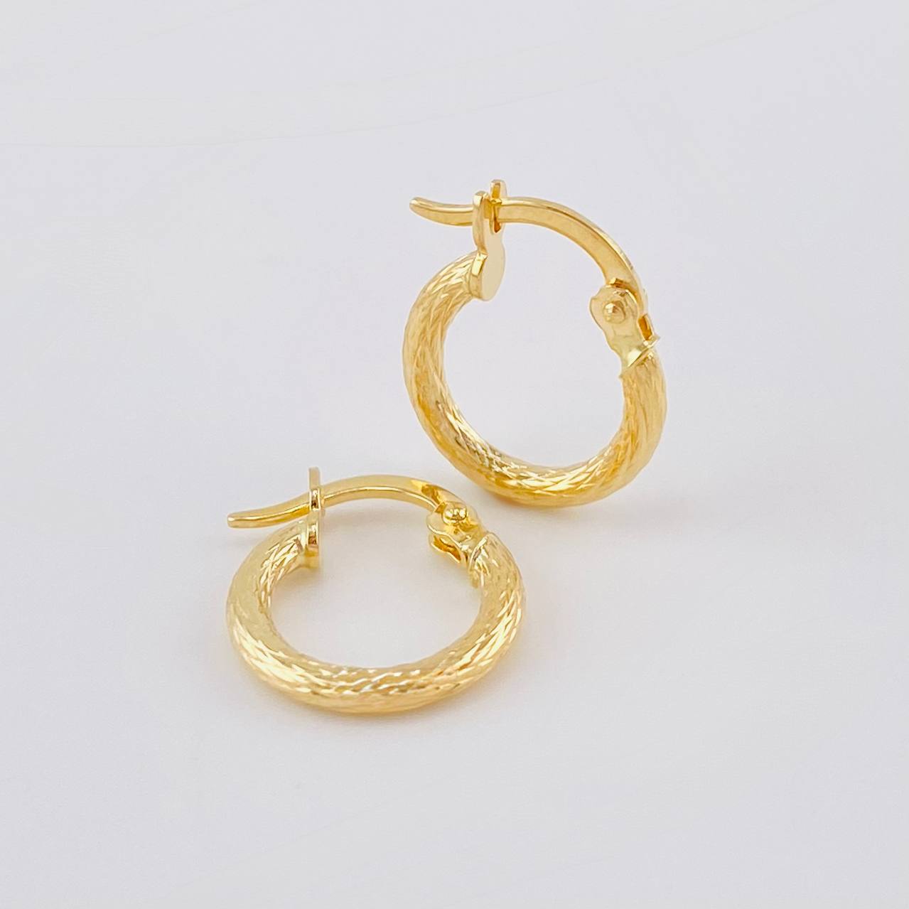 Candongas Leonore 0.9 g / 1.5 cm Oro Amarillo 18K