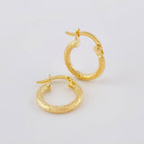 Candongas Leonore 0.9 g / 1.5 cm Oro Amarillo 18K