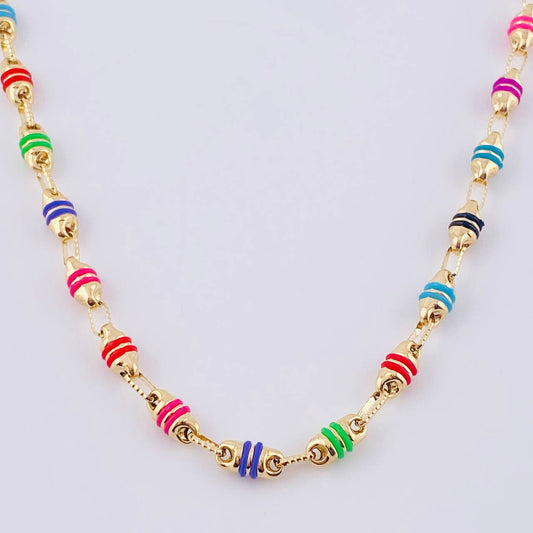 Cadena Rustica Barril 14.65 g / 62 cm / 4,6 mm Oro Amarillo 18K