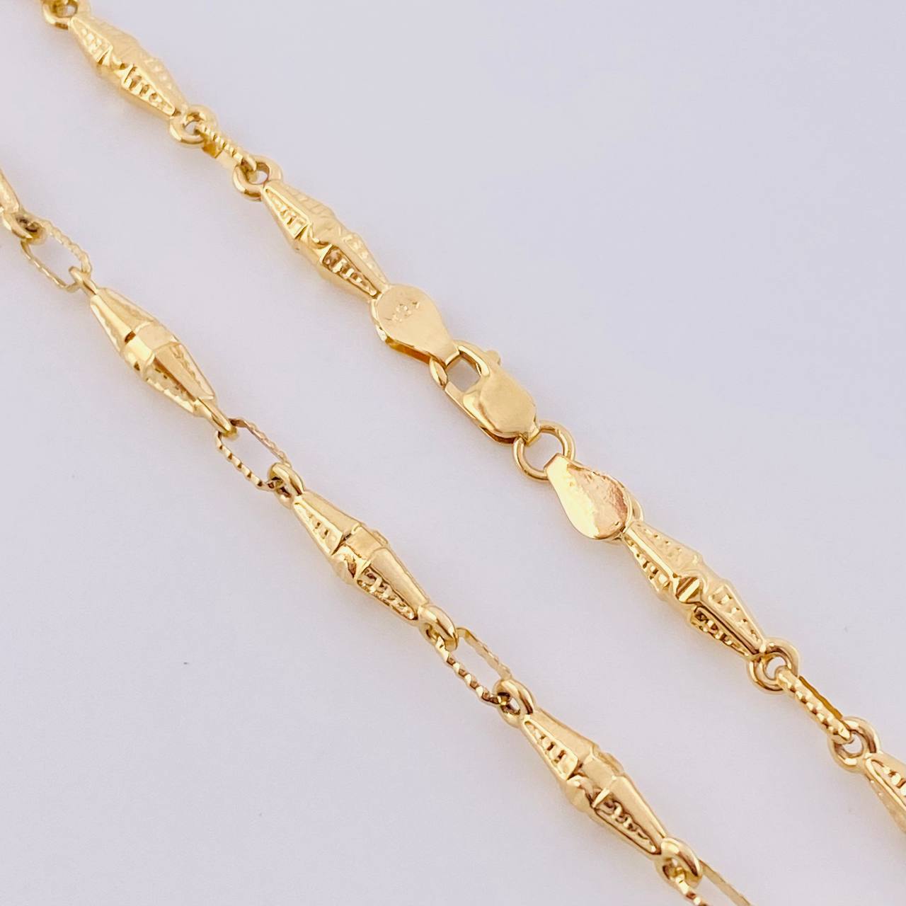 Cadena Dubai 11.05 g / 62 cm / 3,5 mm Oro Amarillo 18K