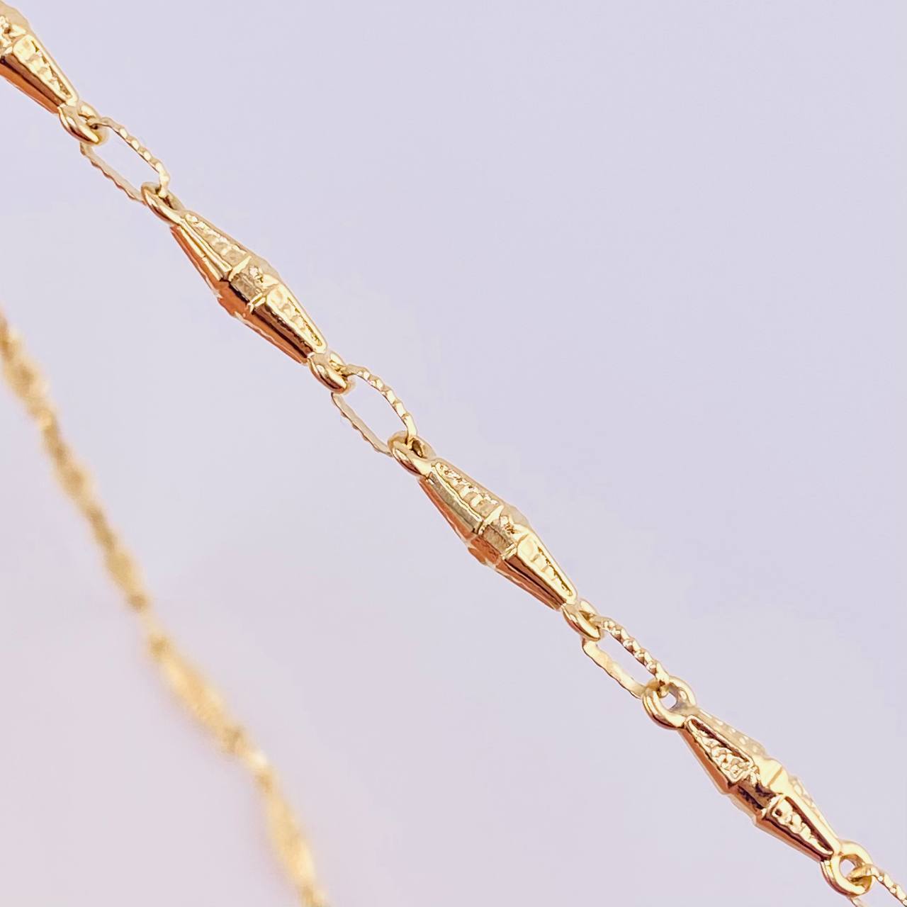 Cadena Dubai 11.05 g / 62 cm / 3,5 mm Oro Amarillo 18K