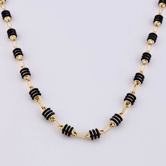 Cadena Rustica Barril 14.35 g / 62 cm / 4,9 mm Oro Amarillo 18K