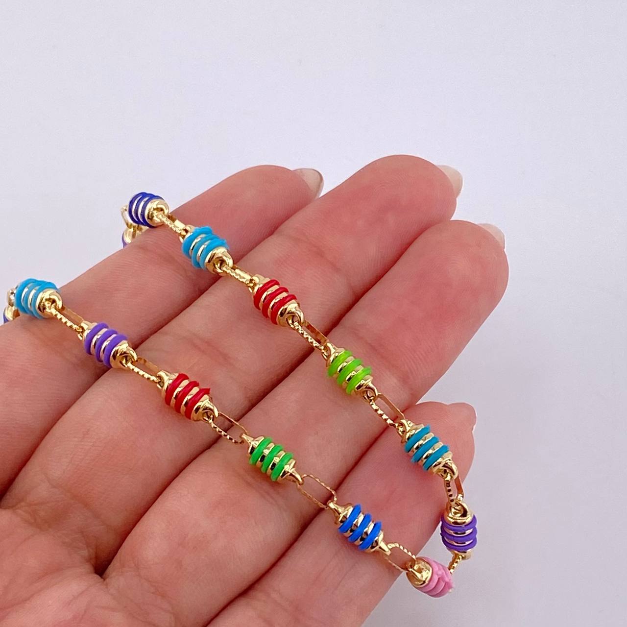 Pulso Rustico Barril 4.75 g / 20 cm / 4,6 mm Oro Amarillo 18K