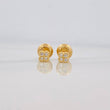 Topos Trebol 0.65 g / 3.6 mm Oro Amarillo 18K