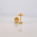 Topos Trebol 0.65 g / 3.6 mm Oro Amarillo 18K