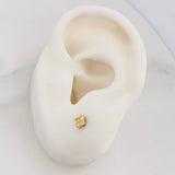 Topos Trebol 0.65 g / 3.6 mm Oro Amarillo 18K