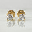 Topos Piedra Cuatro Garra 1gr / Oro 18K