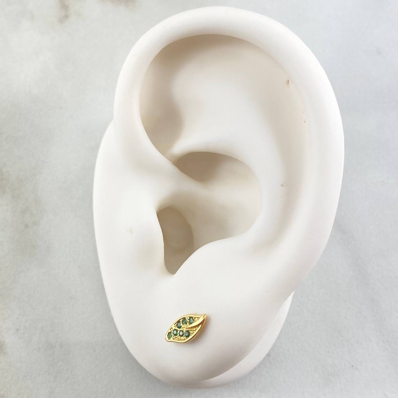 Topos Hoja 0.85gr / Oro 18K