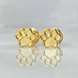 Topos Huellas 0.6gr / 5.3mm Oro Amarillo 18K ©