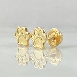 Topos Huellas 0.6gr / 5.3mm Oro Amarillo 18K ©