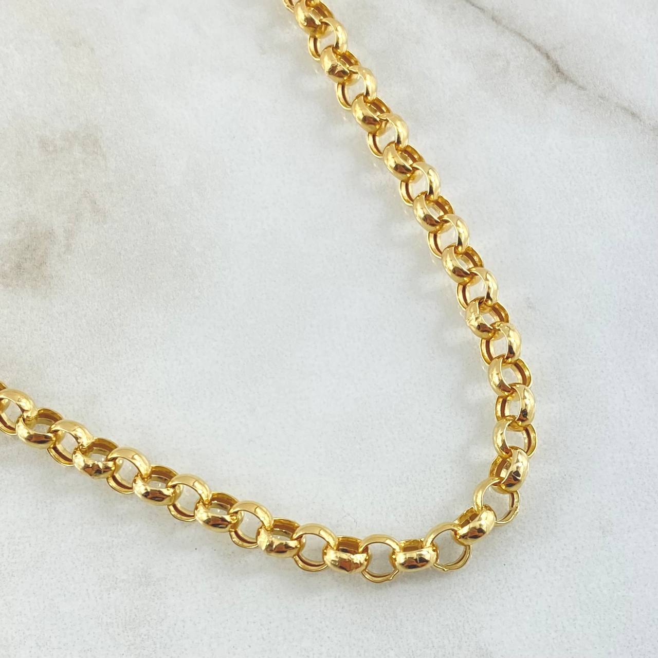 Cadena Roll on 10.3gr / 45cm / +3 Oro 18K