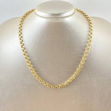 Cadena Roll on 10.3gr / 45cm / +3 Oro 18K