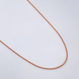 Cadena Aro Seguido 1.6gr / 40cm / +3 Oro 18K &