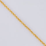 Cadena Aro Seguido Caracol 3.05g / 40cm / 1.1mm Plata Vermeil 925