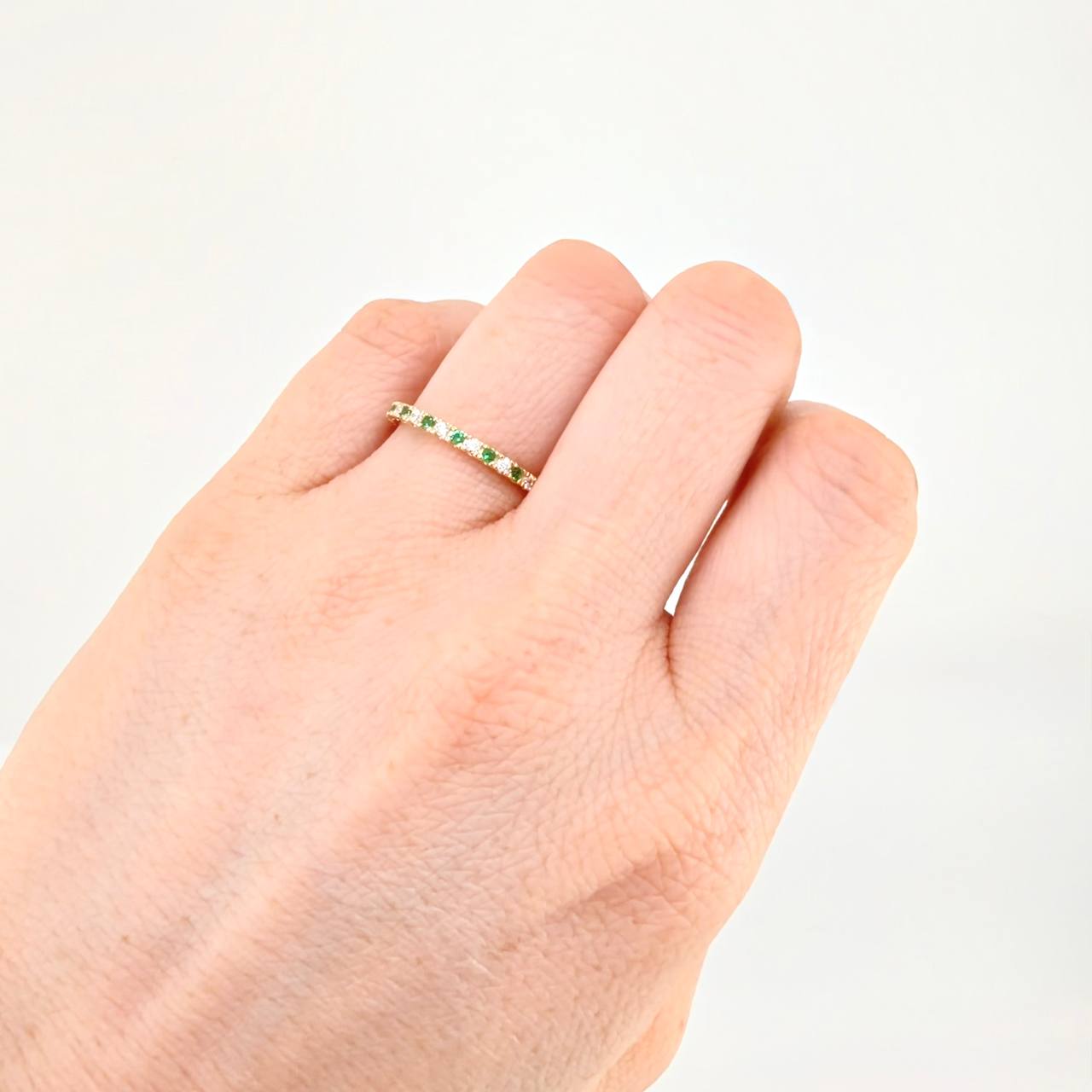 Anillo Churumbela 1.85g / T8 3/4 Oro Amarillo 18K