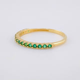 Anillo Churumbela 1.4g / T7 1/2 Oro Amarillo 18K