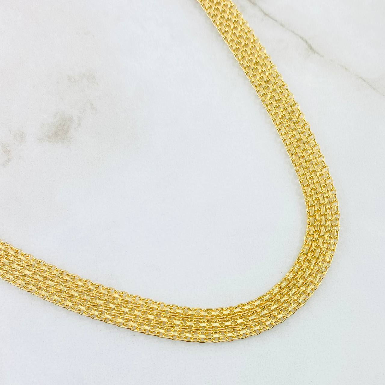 Cadena China 23.7gr / 60cm / Oro Amarillo +1 18K ©