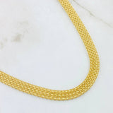 Cadena China 23.7gr / 60cm / Oro Amarillo +1 18K ©