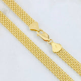 Cadena China 23.7gr / 60cm / Oro Amarillo +1 18K ©
