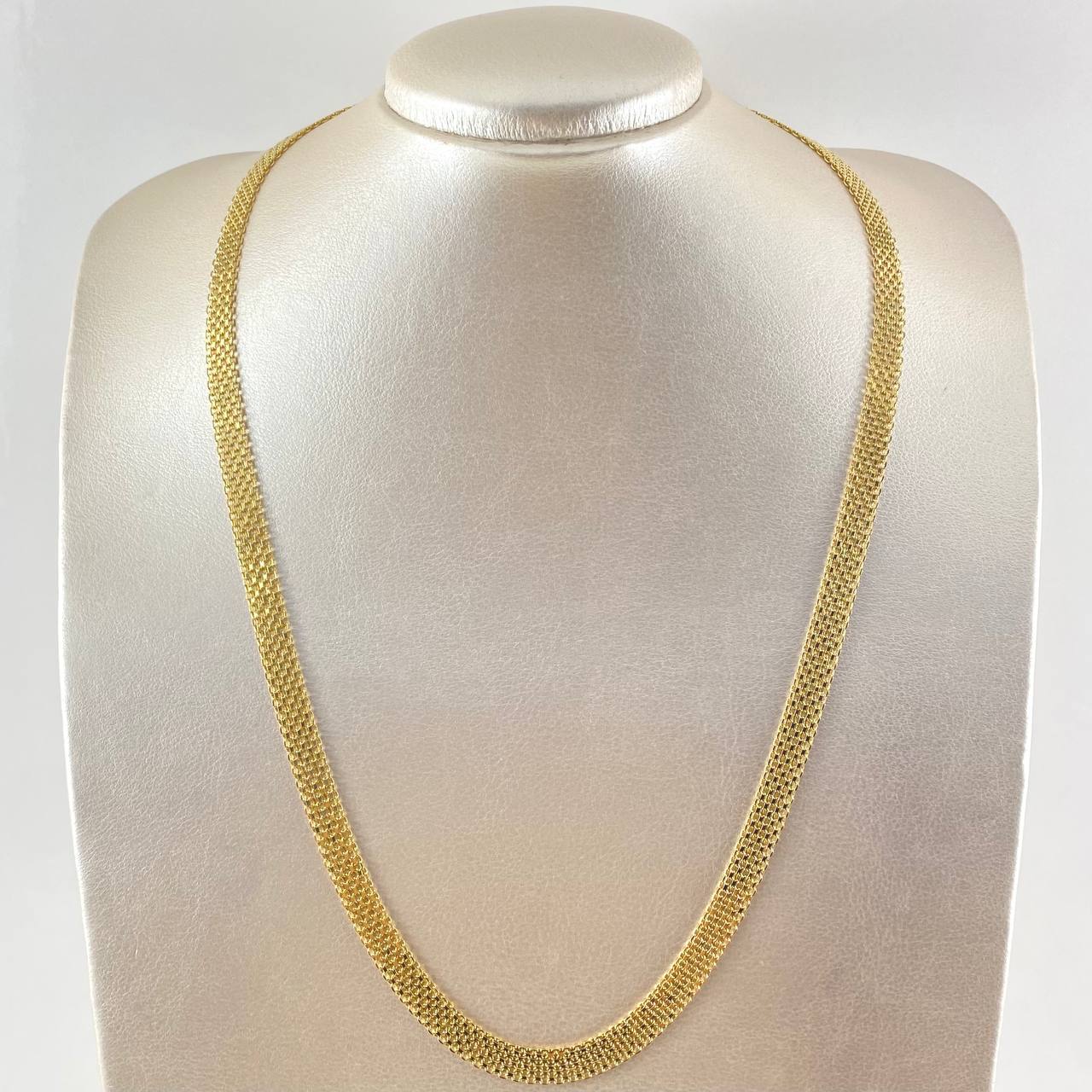 Cadena China 23.7gr / 60cm / Oro Amarillo +1 18K ©