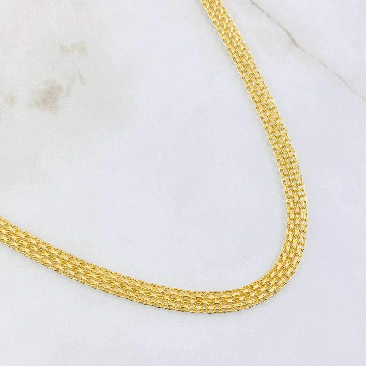 Cadena China 17.8gr / 70cm / Oro Amarillo +1 18K ©