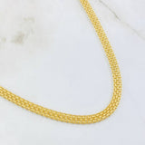 Cadena China 15.15gr / 60cm / Oro Amarillo +1 18K ©