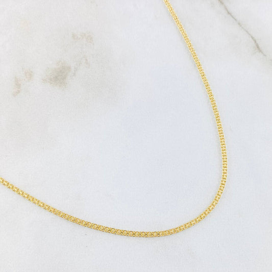 Cadena China 2.6gr / 50cm / Oro Amarillo +1 18K ©