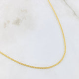 Cadena China 2.6gr / 50cm / Oro Amarillo +1 18K ©