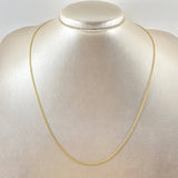 Cadena China 2.6gr / 50cm / Oro Amarillo +1 18K ©
