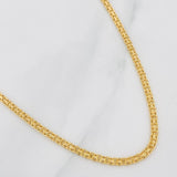 Cadena China 3.1g / 50cm / 2.17mm Oro Amarillo 18K
