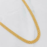 Cadena China 4.35g / 45cm / 3.28mm Oro Amarillo 18K