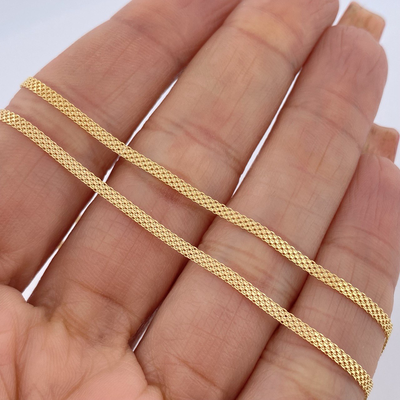 Cadena China 2.8gr / 45cm / Oro Amarillo +1 18K &