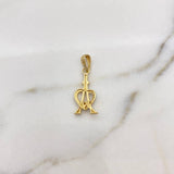 Dije Torre Eiffel Corazon 1.85gr / 3cm / Circones Blancos Dos Oros Amarillo Blanco 18K $