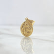 Dije Virgen Del Carmen 0.7gr / 2.1cm / Troquelado Oro Amarillo 18K